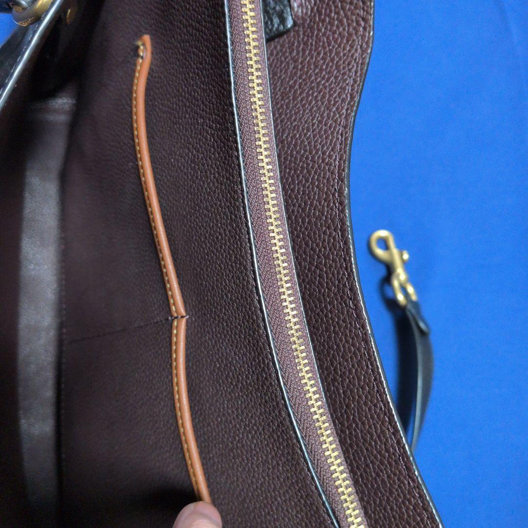 コーチ　COACH　トートバッグ　ブラック