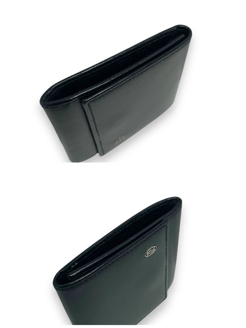 Cartier パシャ カーフスキンレザー ケース 小銭入れ ブラック