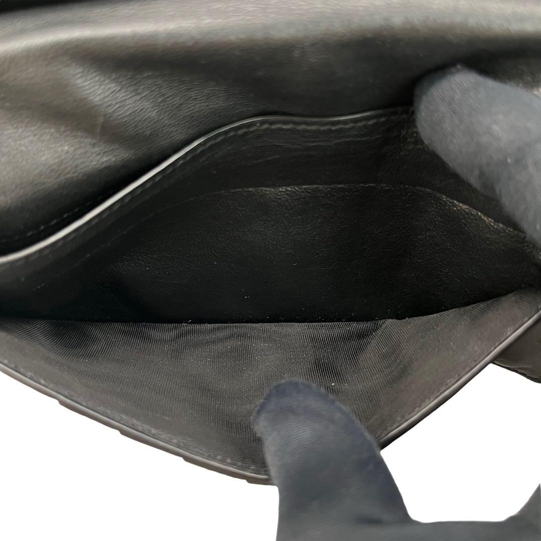 希少✨サンローラン 長財布 クロコ型押し YSL カサンドラ ブラック 黒