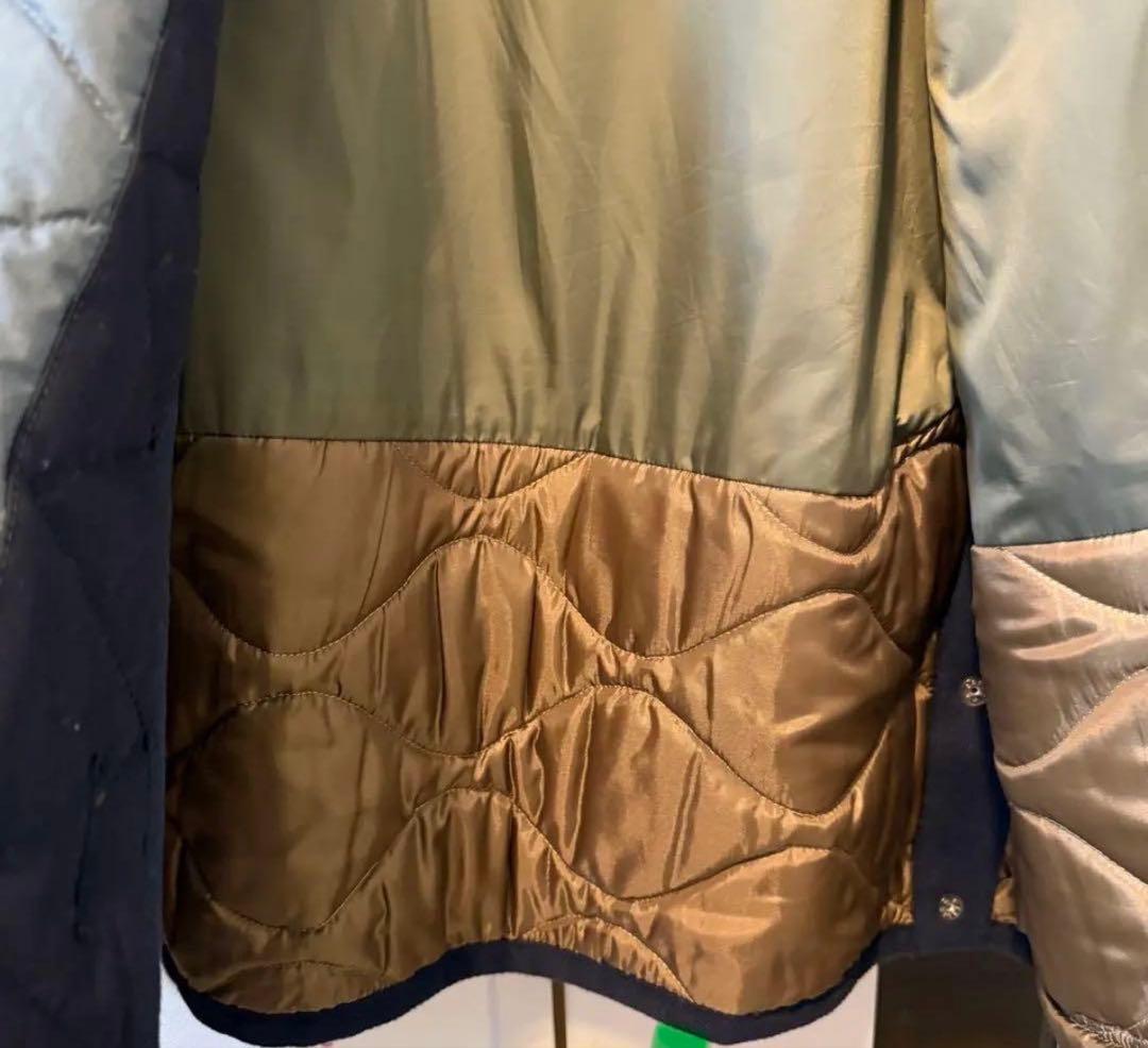 【〜2/8値下げ】sacai 22aw ナイロンツイルミックスブルゾン サイズ1