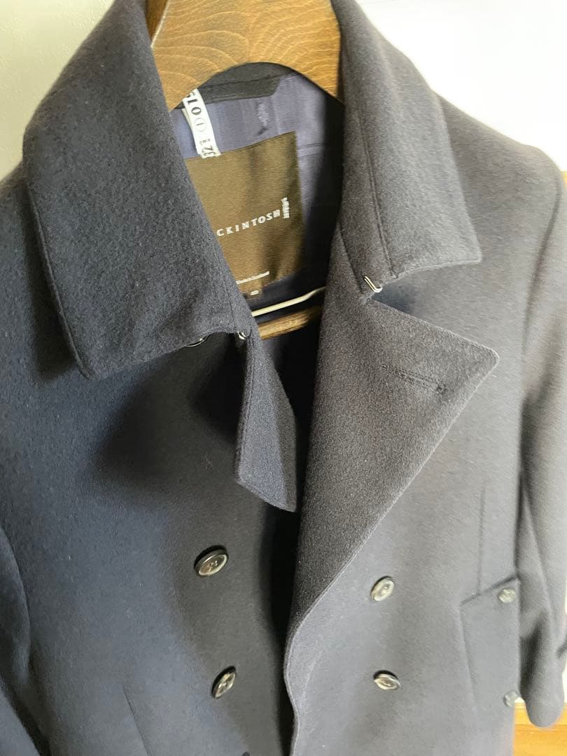 【美品】マッキントッシュ　フェトラー　ネイビー　４０　トレンチコート