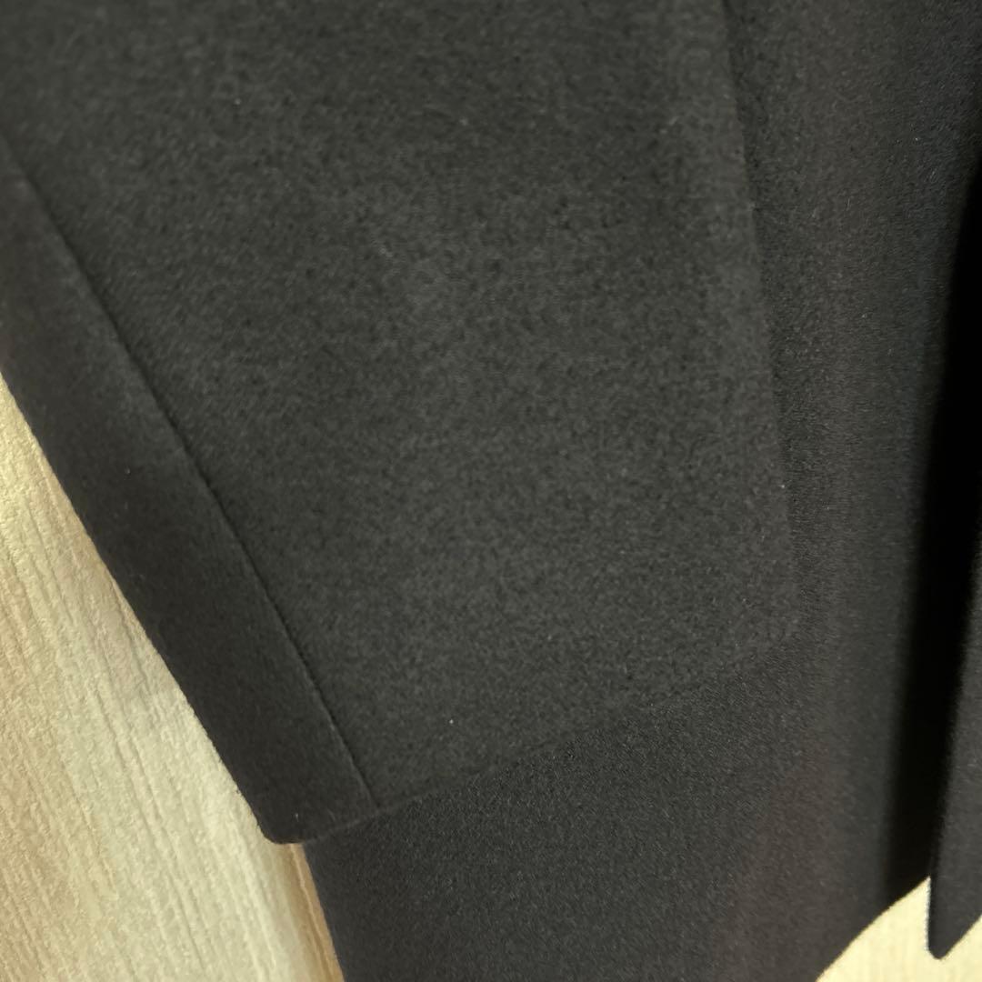 United Arrows メルトン ネイビー ステンカラーコート