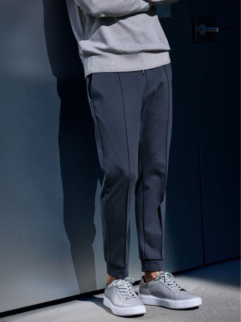 【美品】AOURE MA-1とリブスラックスセットアップ グレー Mサイズ