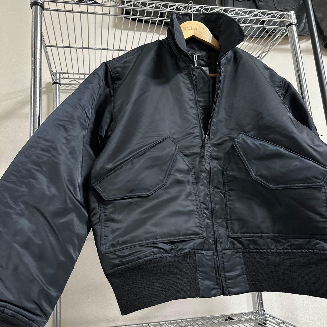 Mサイズ　CWU45/P 初年度モデル復刻黒高光沢ナイロンIDEALジッパー