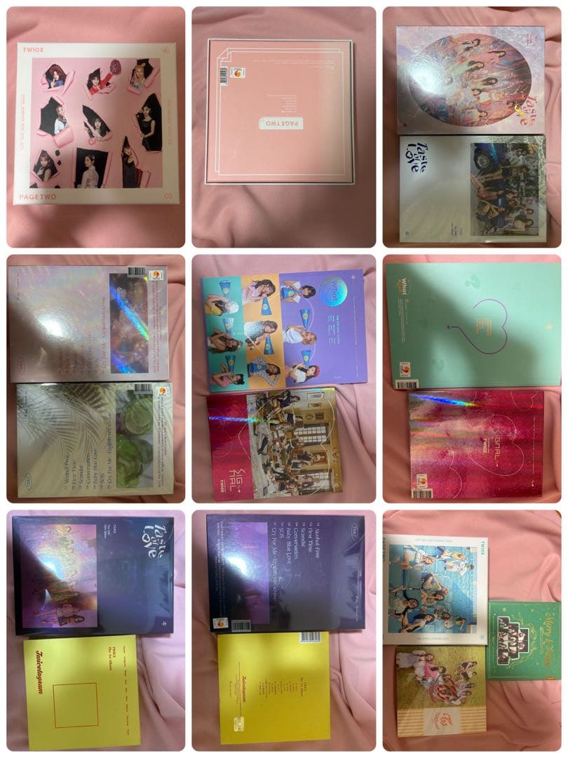 TWICEアルバムまとめ売り