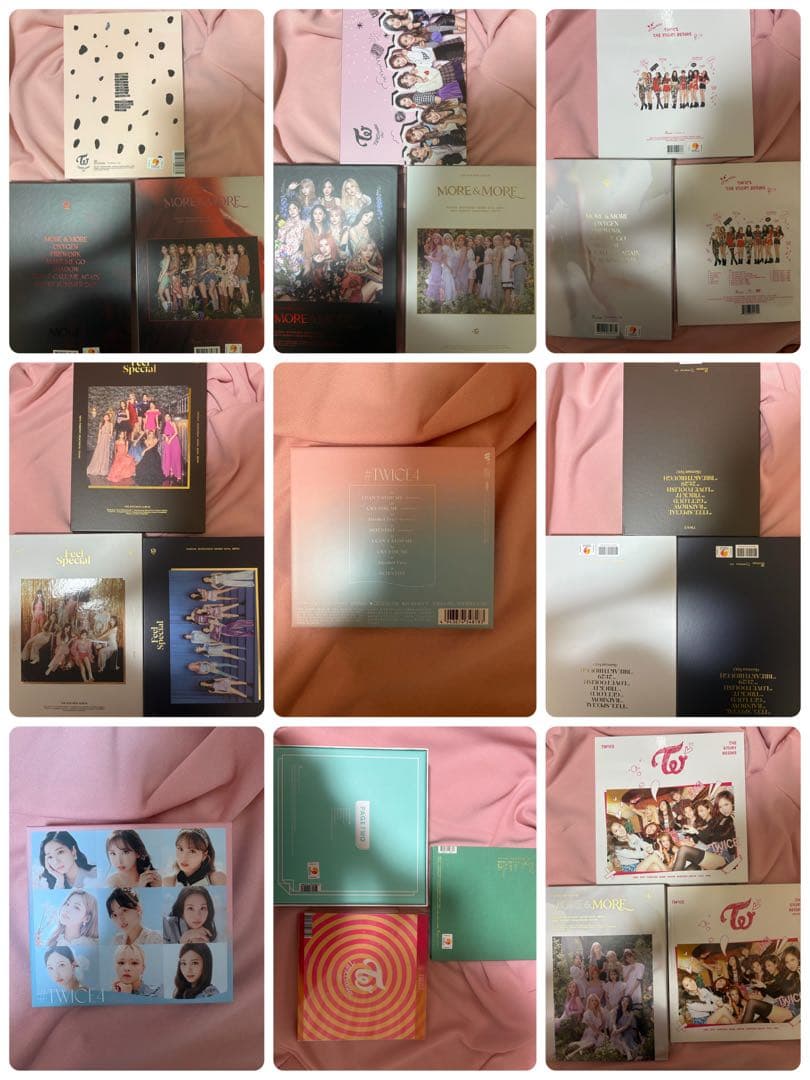 TWICEアルバムまとめ売り