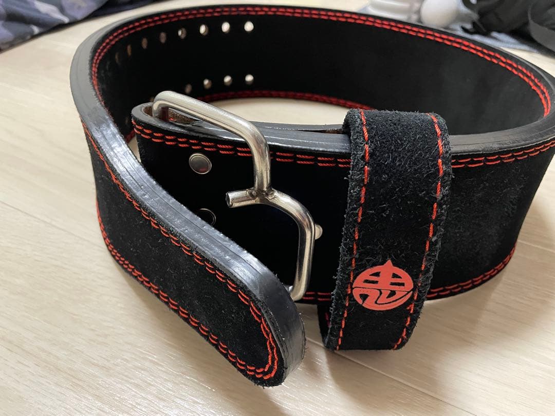 ONI（鬼）パワーベルト シングルピン Mサイズ相当 IPF公認