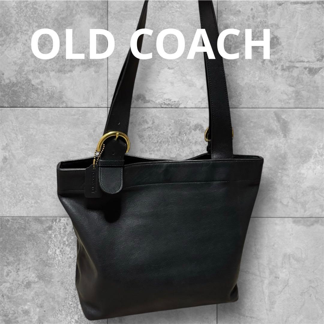 希少OLD COACH トートバッグ ブラック A4