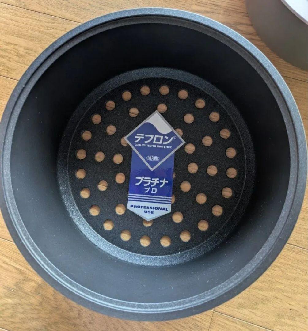 ホクア　18　ソースパン　片手鍋　蒸し器 EGGFORM　エッグフォルム　その2