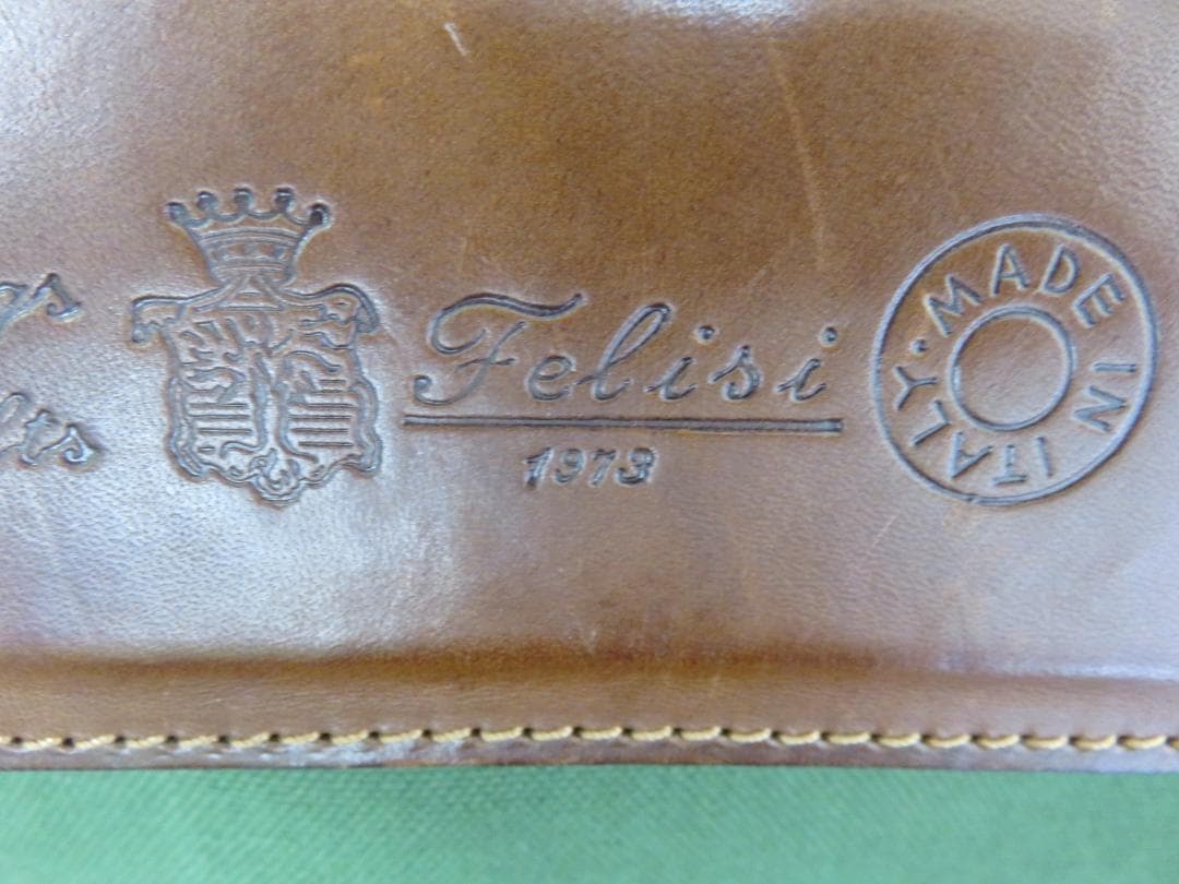 felisi フェリージ　トランク　トラベルバッグ　キャンバス　ビジネスバッグ