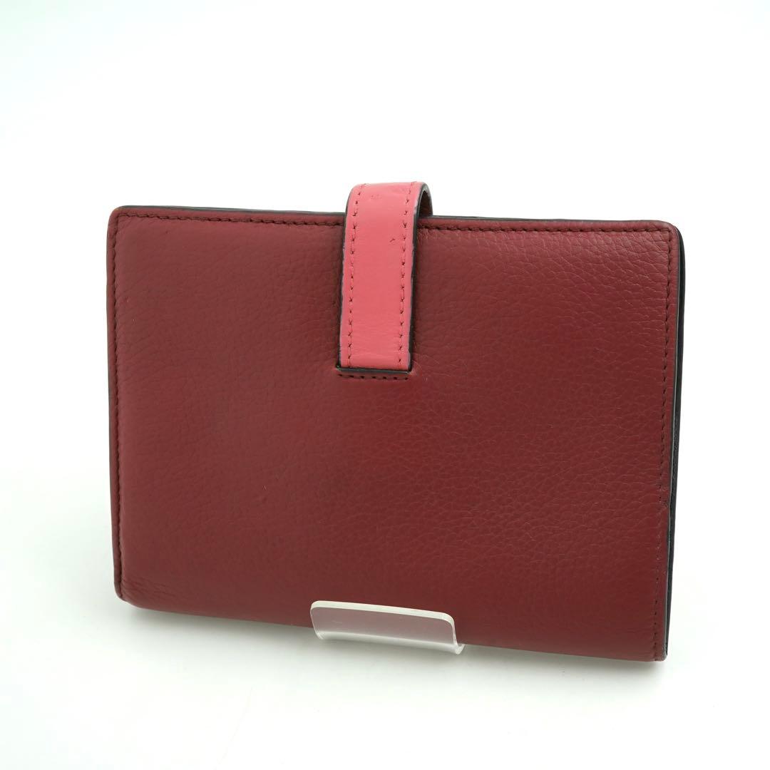 ✨極美品✨　LOEWE ミニ財布　アナグラム　アマソナ　バーティカルウォレット