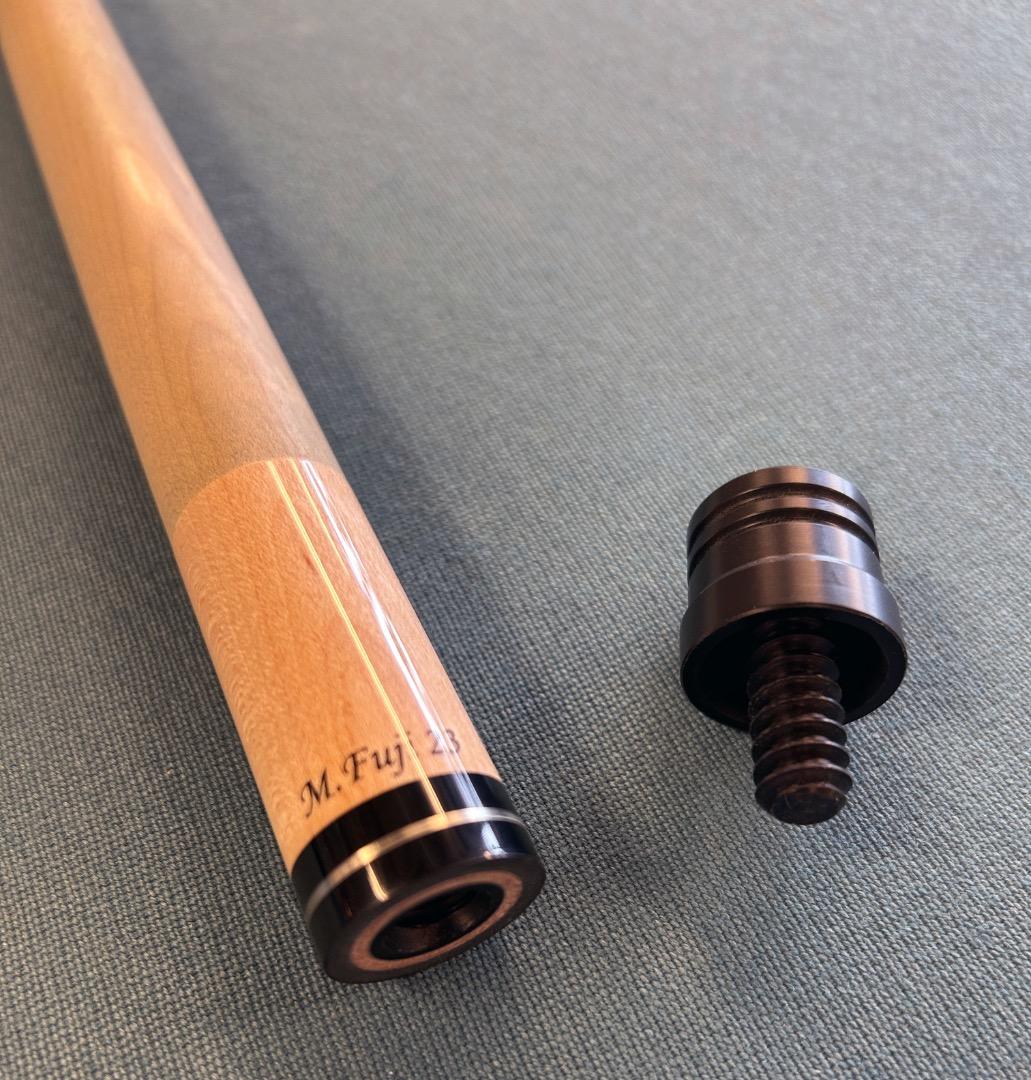 【ADAM】M.Fuji23シャフト 3/8-10山　試し撞き程度美品