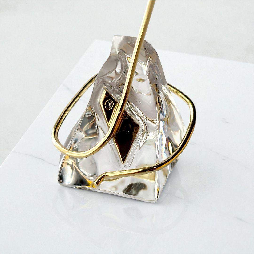 【極美品・現行品】スワロフスキー　フラワー　ローズ　オブジェ　箱付