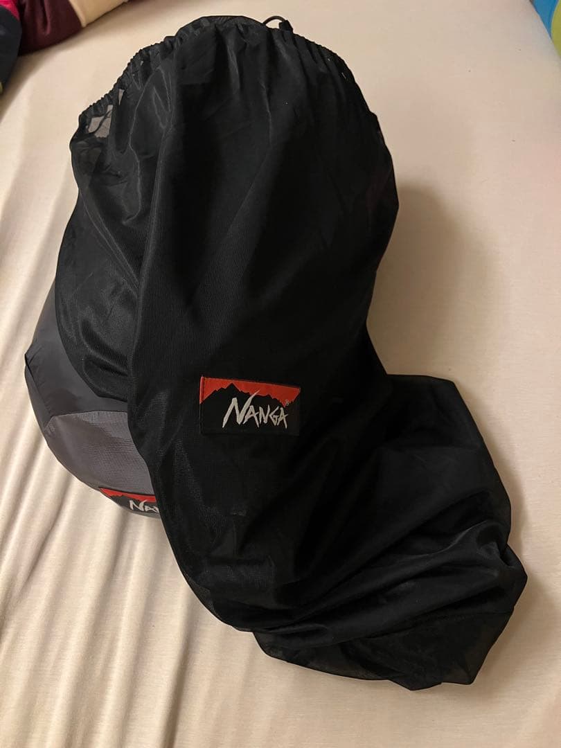 るりはNANGA 寝袋　オーロラ1100DX