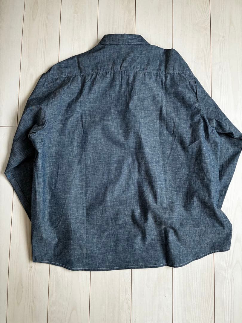 ビンテージ USA製 3XL FIVE BROTHER シャンブレーシャツ