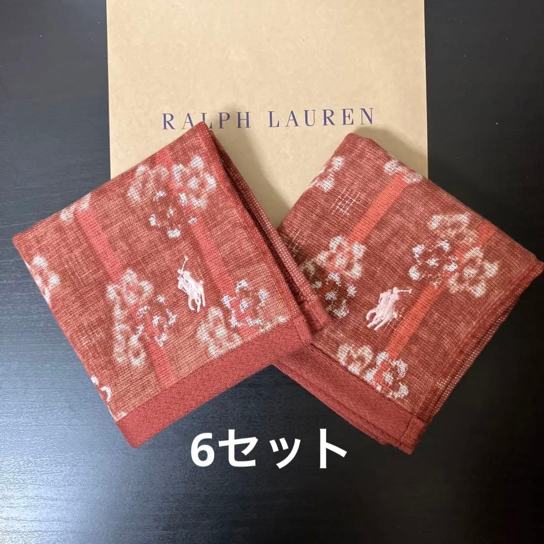 新品　ラルフローレン　タオルハンカチ　40セット