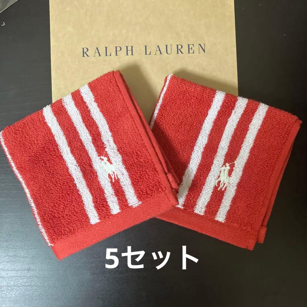 新品　ラルフローレン　タオルハンカチ　40セット