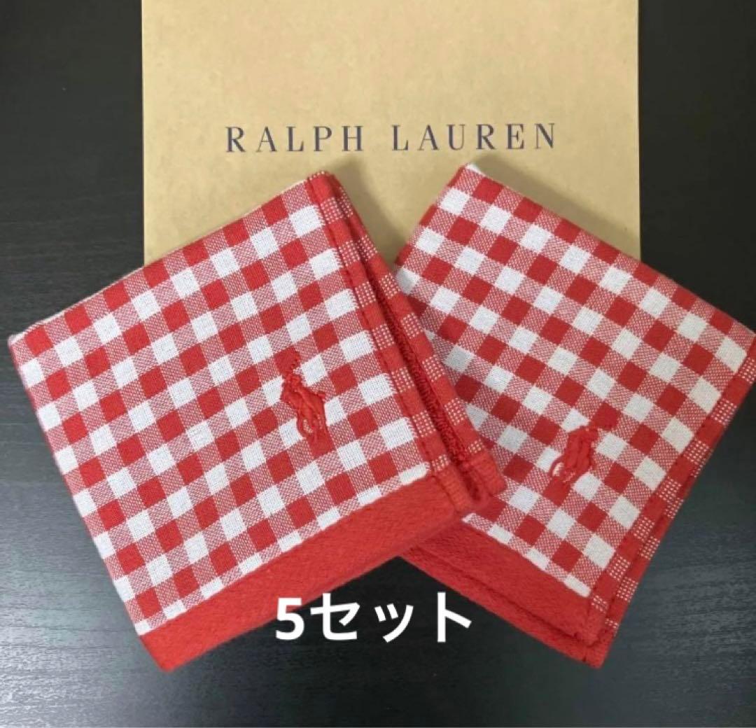 新品　ラルフローレン　タオルハンカチ　40セット