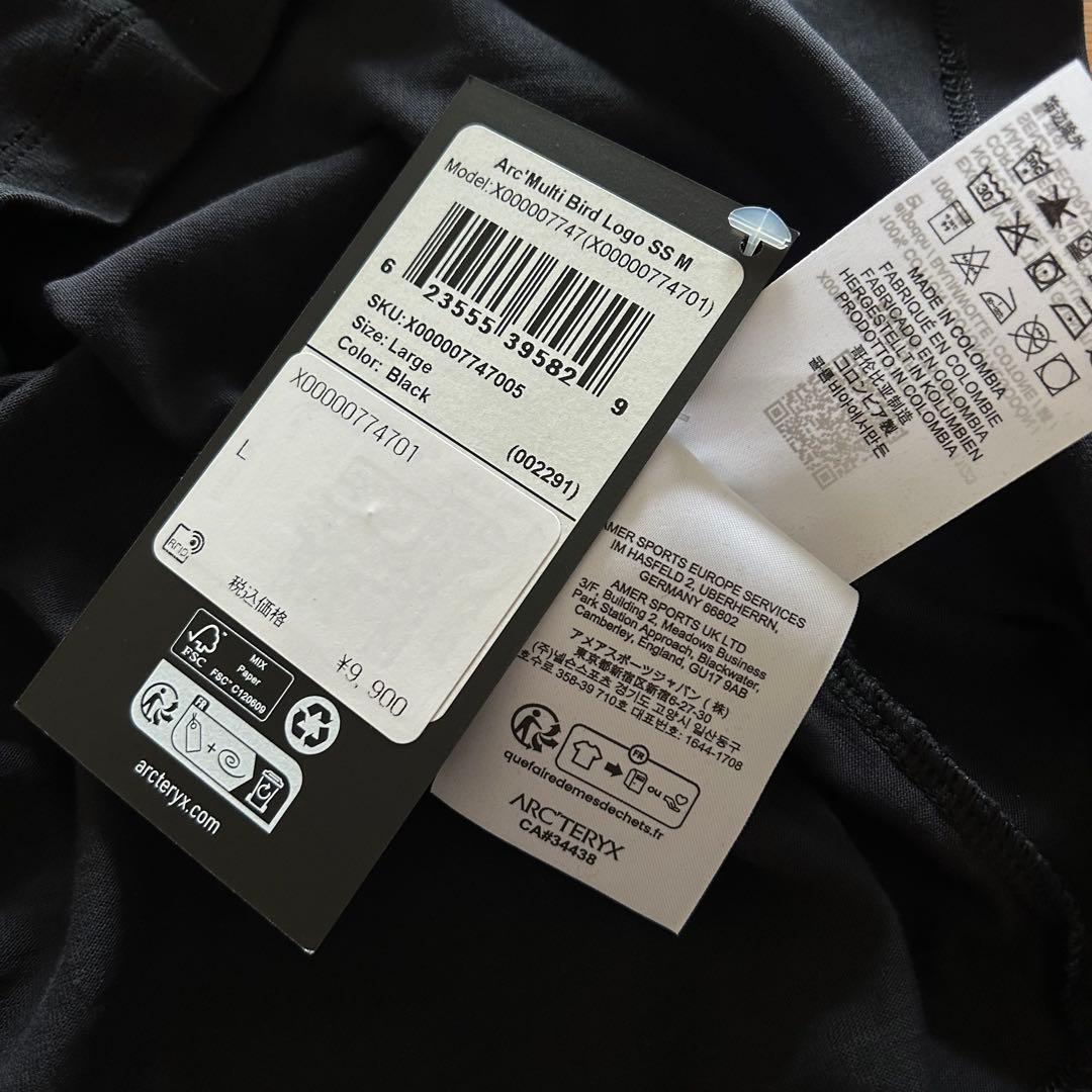 新品　完売　アークテリクス　アークマルチバードロゴ　SS