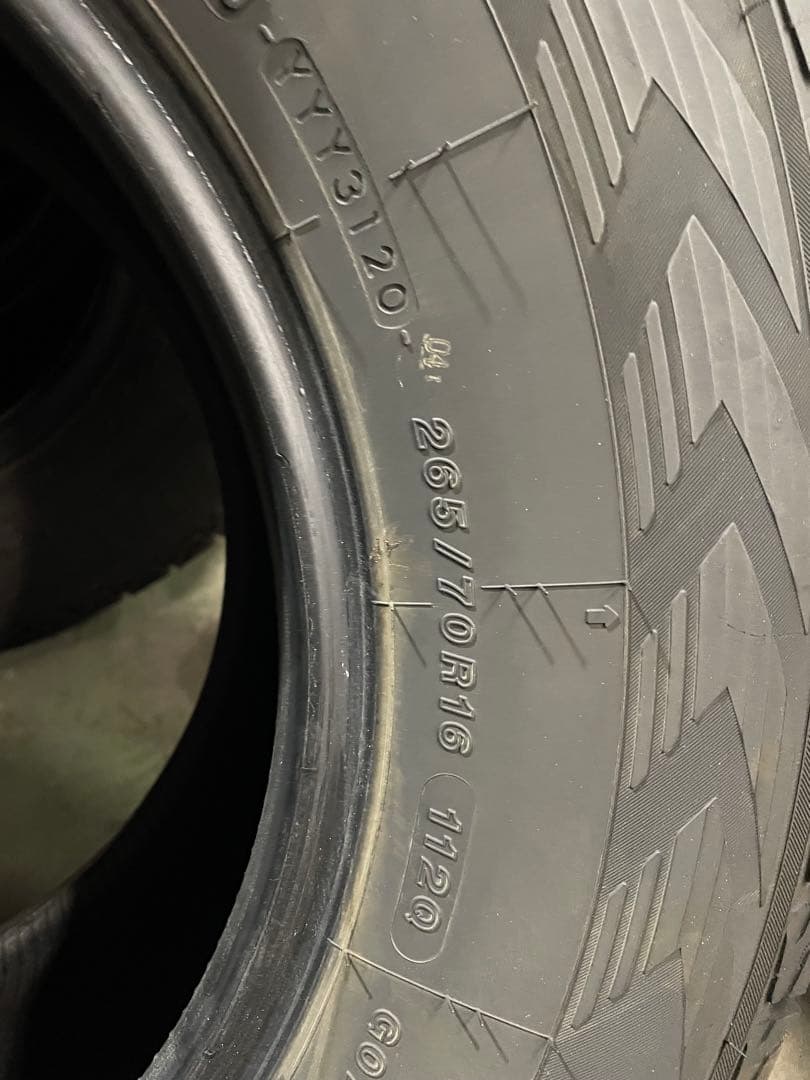 スタッドレス 265/70R16 ヨコハマ アイスガード 4本