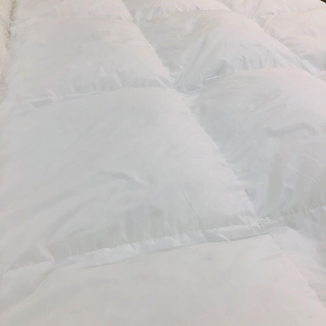 羽毛布団 シングル 大増量 ニューゴールド 日本製 150×210cm WH