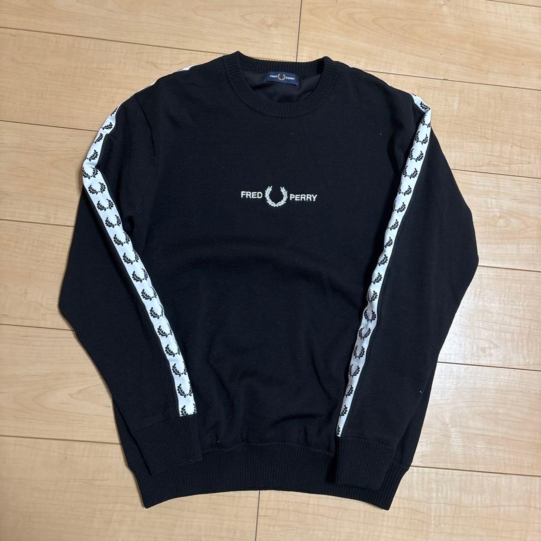 【美品】FRED PERRY BEAMS GOLF ローレルテープ　セーター M