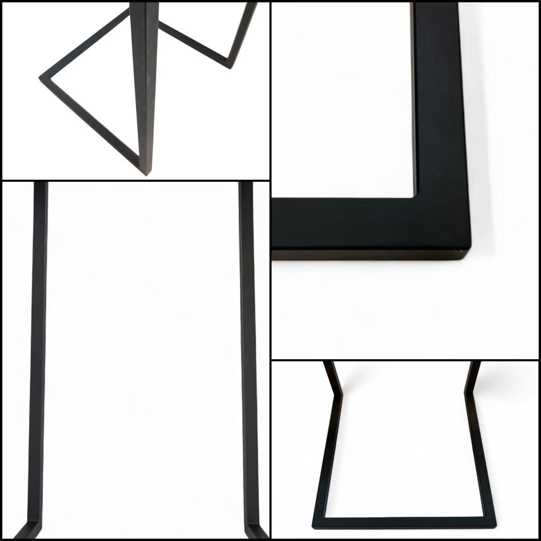 サイドテーブル アイアン 木製 コの字 アンティーク ベッド 北欧風 モダン