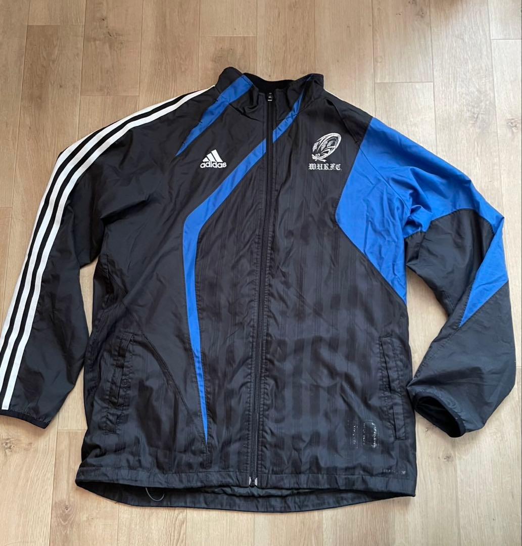 12/29迄アディダス 早稲田ラグビー ウィンドブレーカー 1stチーム公式戦用