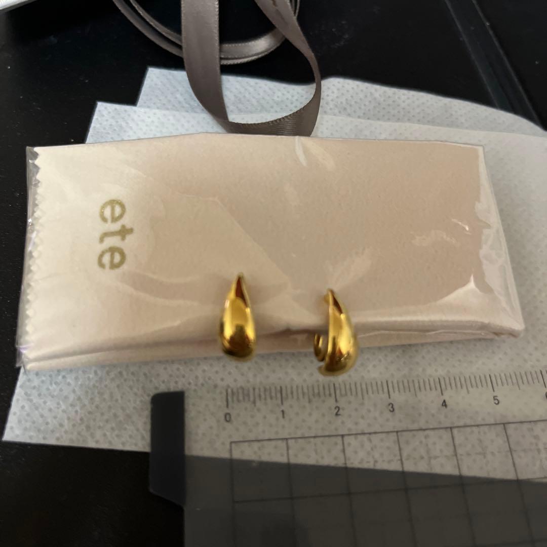 【未使用に近い】eteイヤリング