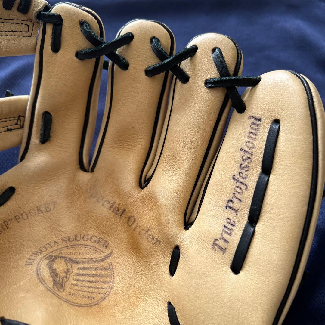 Slugger 軟式用野球グローブ ベージュ 久保田スラッガースペシャルオーダー
