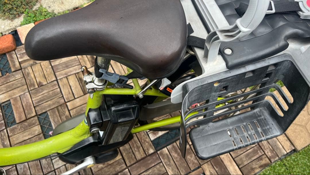 【引き取り】YAMAHA 電動自転車 PAS ナチュラL 子供乗せ グリーン