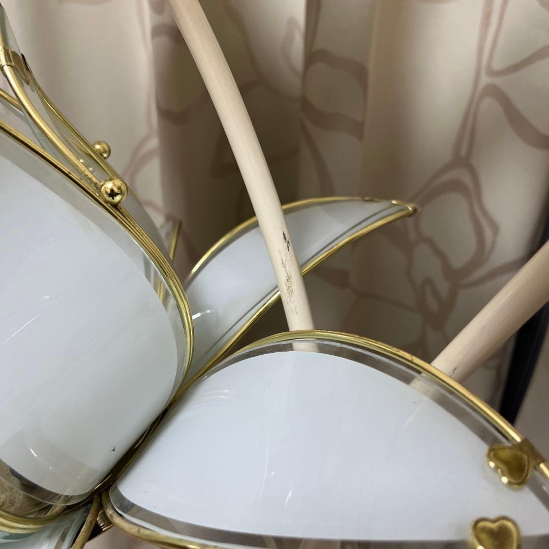 アンティーク　フロアライト　フラワーライトスタンド　★購入者様引き取り限定商品★