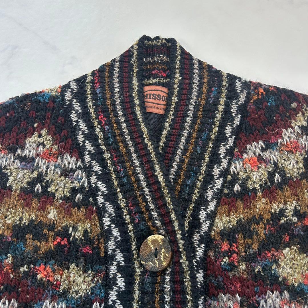美品★MISSONI ミッソーニ 長袖カーディガン