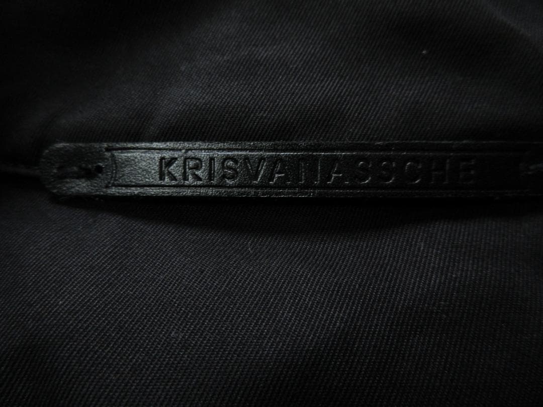 (O-34)KRIS VAN ASSCHE クリスヴァンアッシュ トレンチコート