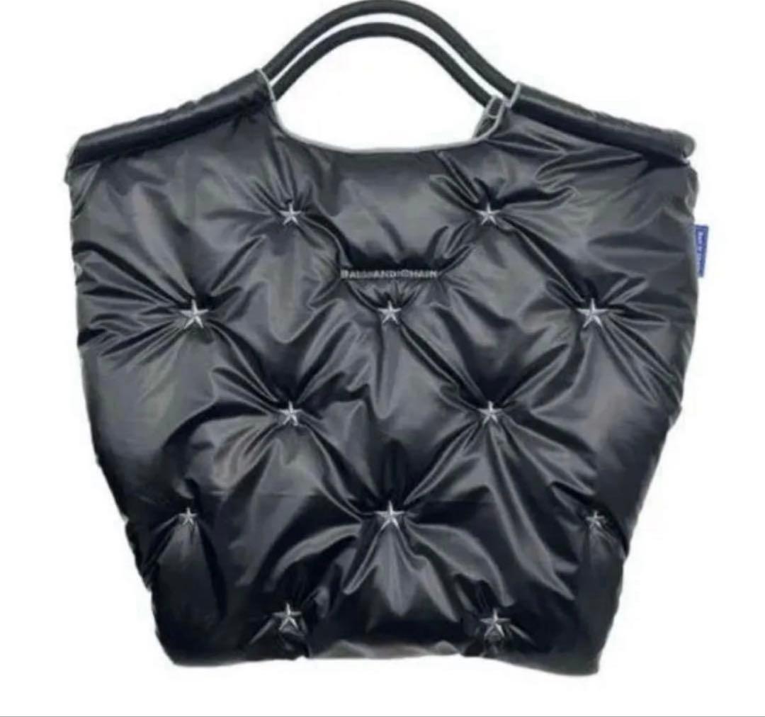完売品☆Ball&Chain ボールアンドチェーン 中綿バッグ☆M シルバー
