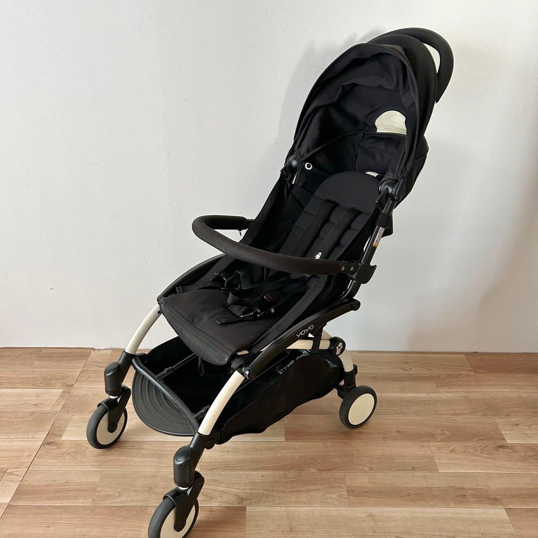 Babyzen Yoyo 6＋　ベビーカー　ブラック　ホワイト