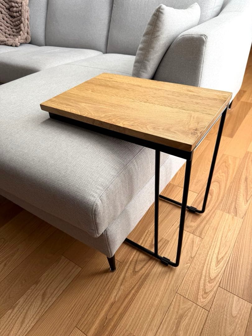 サイドテーブル・ナイトテーブル・ローテーブル LIFE FURNITURE U OAK SIDE TABLE