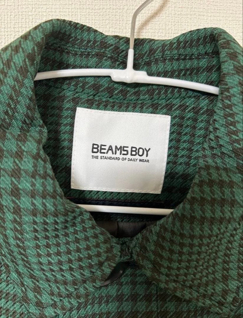 美品　BEAMS BOY / ソロテックス　ステンカラーコート　クリーニング済み