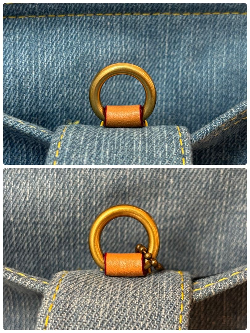 【✨美品✨】コーチ COACH 2WAYバッグ デニムカーゴトート A4