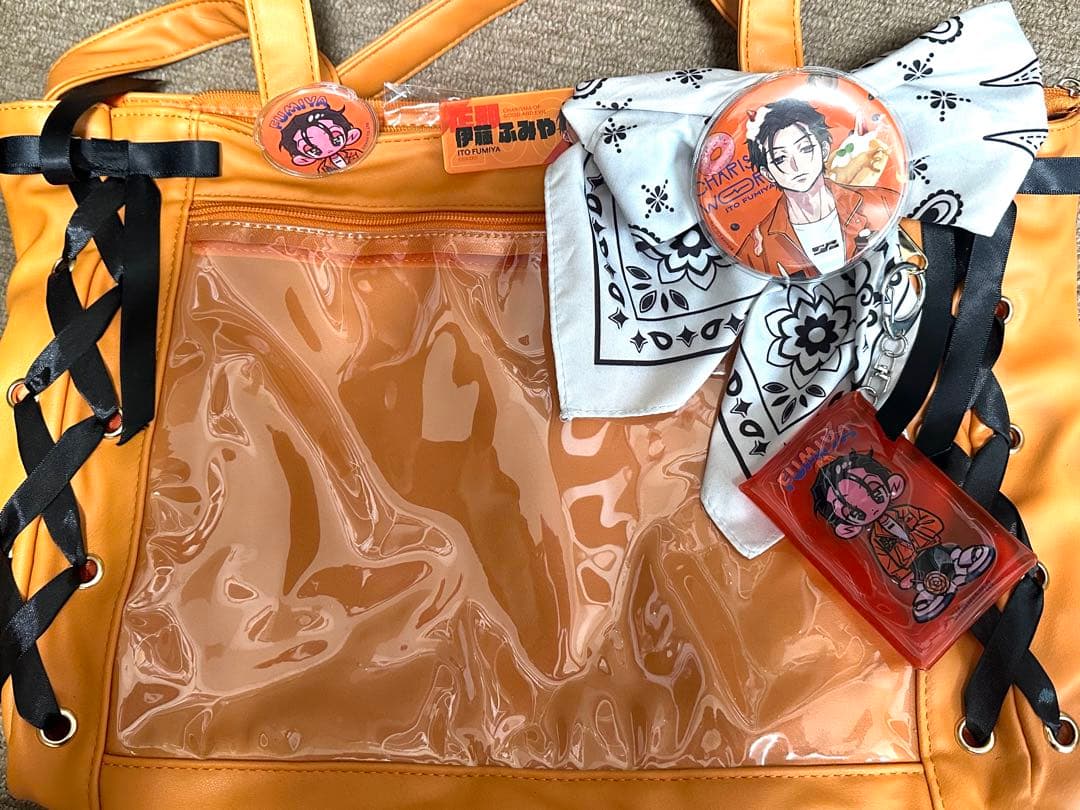 【カリスマ】 伊藤ふみや 痛バッグ (WEGO S＆Lサイズ) 4点セット