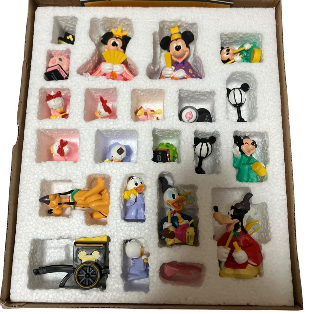 ベルメゾン ひな人形 ケース入り 雛飾り ディズニー 五段飾りケース付き