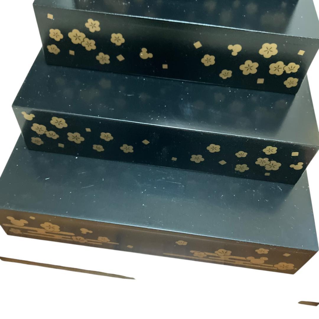 ベルメゾン ひな人形 ケース入り 雛飾り ディズニー 五段飾りケース付き