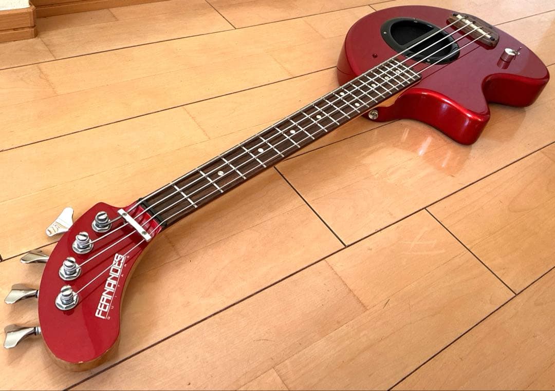 希少 FERNANDES ZO-3 アンプ内蔵￼ベース レフティ