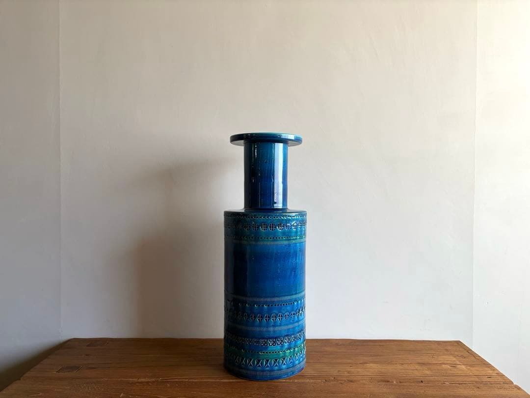 イタリア FLAVIA フラビア Bitossi ビトッシ 大型 フラワーベース