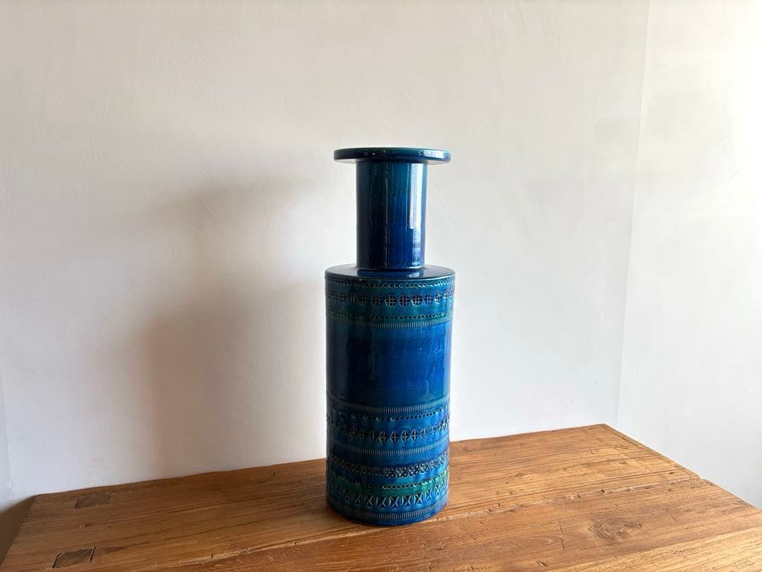 イタリア FLAVIA フラビア Bitossi ビトッシ 大型 フラワーベース