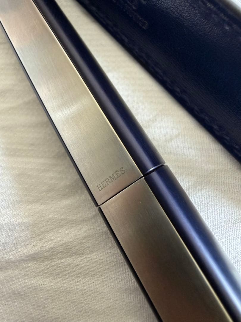 HERMES ボールペン、エルメス、ブルー
