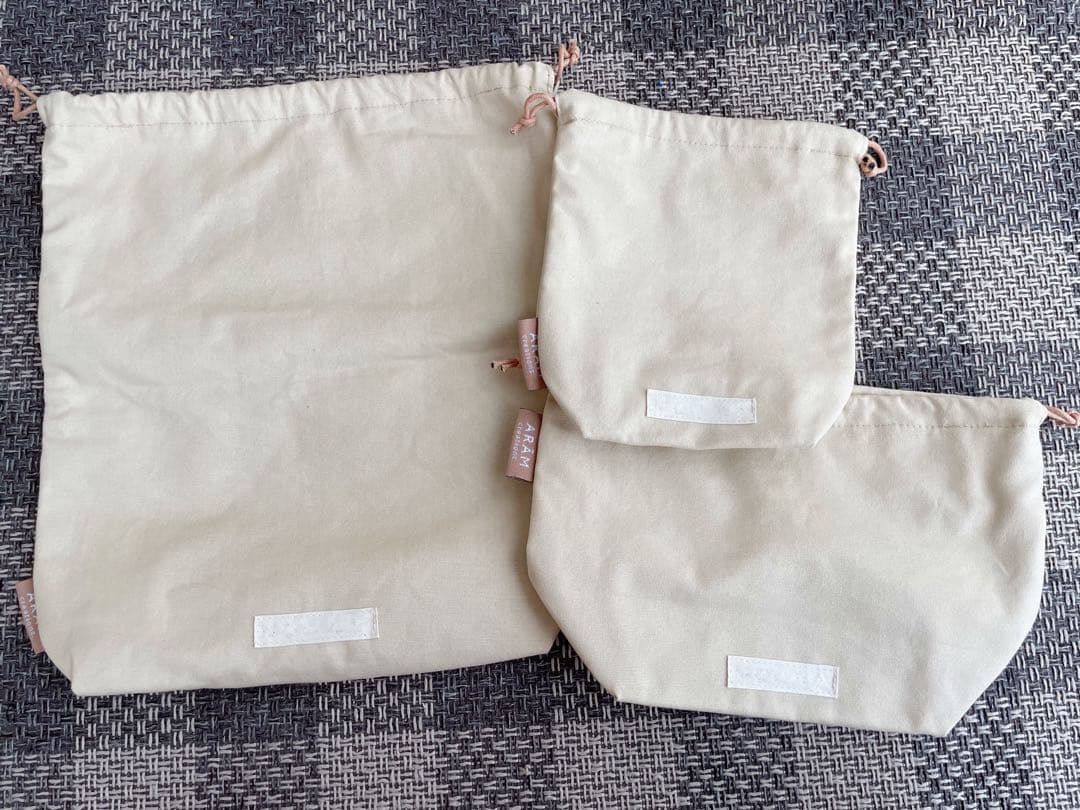 aram_creations 入園セット レッスンバッグ nutsくん ARAM