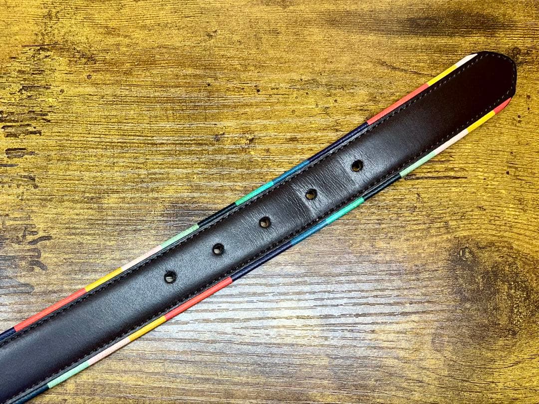本日限定値下【美品】Paul Smith アーティストストライプトリム ブラウン