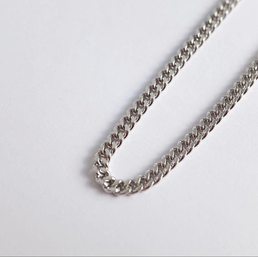 TOM WOOD curb chain ネックレスM