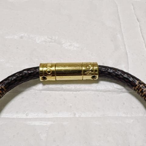 美品✨LOUIS VUITTON ブレスレット ダミエ ブラスレ キープイット